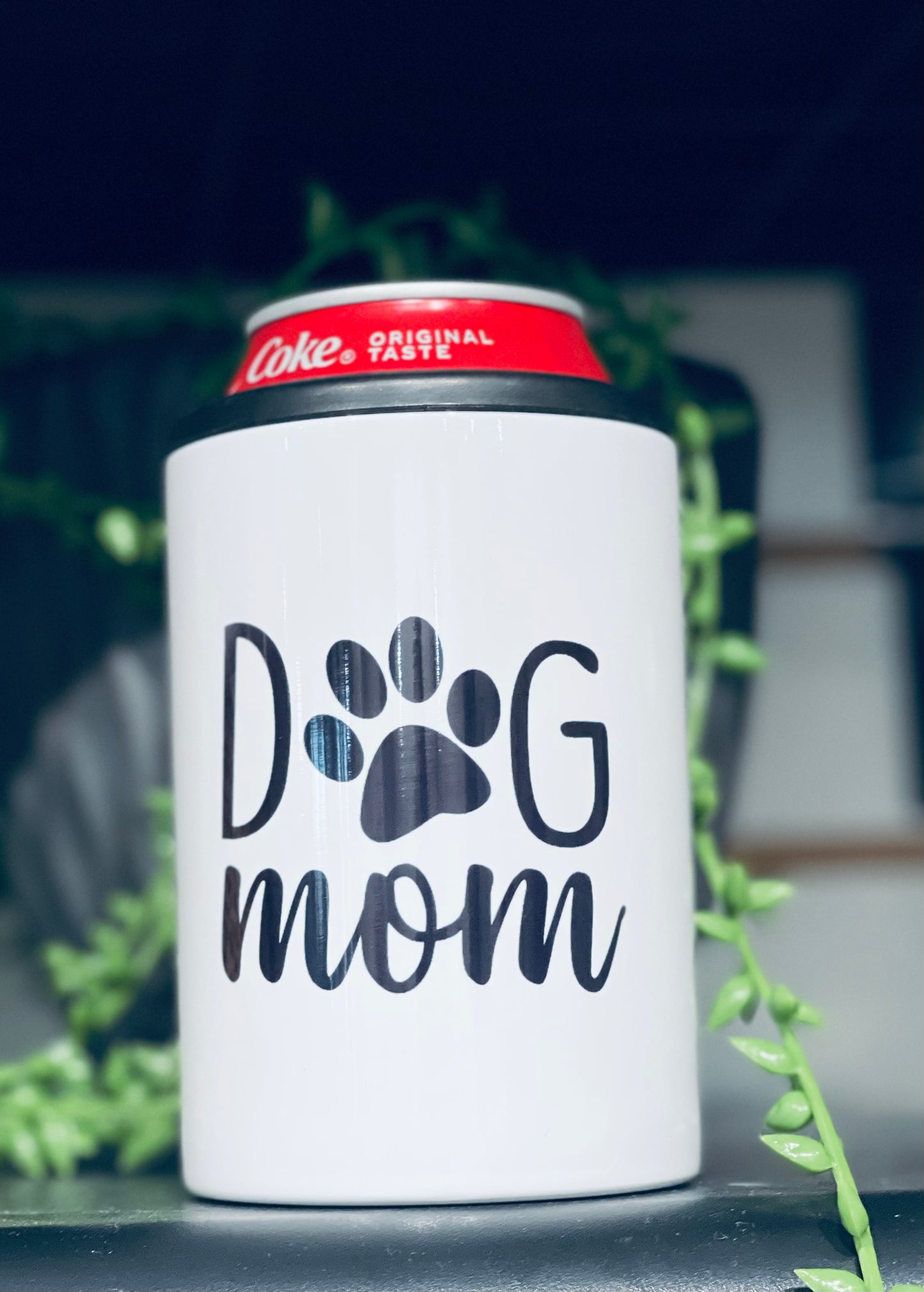 Dog Mom Stainless Steel Can Koozie