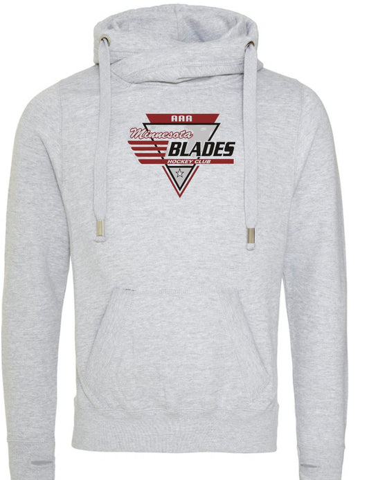 Blades Cowl Neck Hoodie