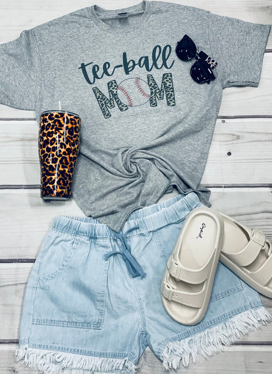 Tee-Ball Mom Graphic Tee