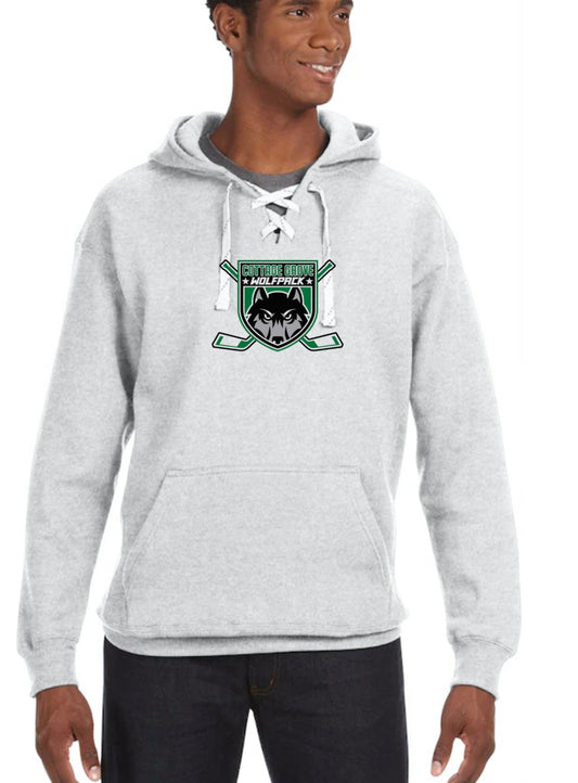 Hockey Lace Up Hoodie