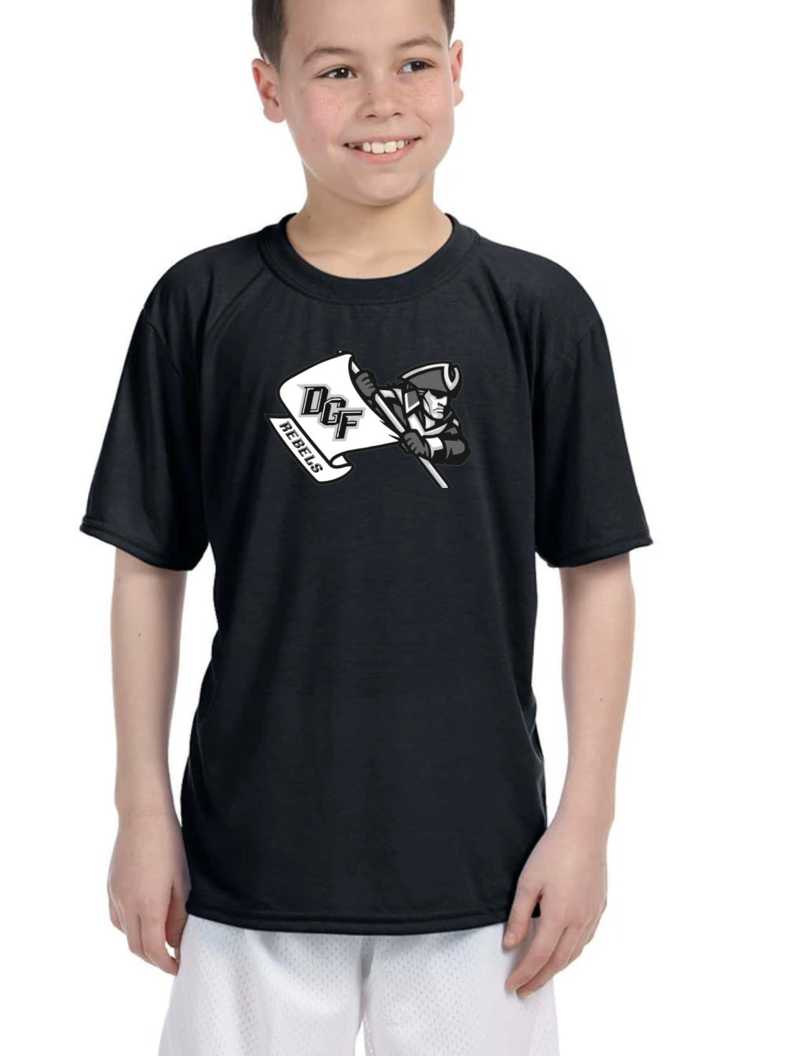 DGF Youth Dry Fit Tee