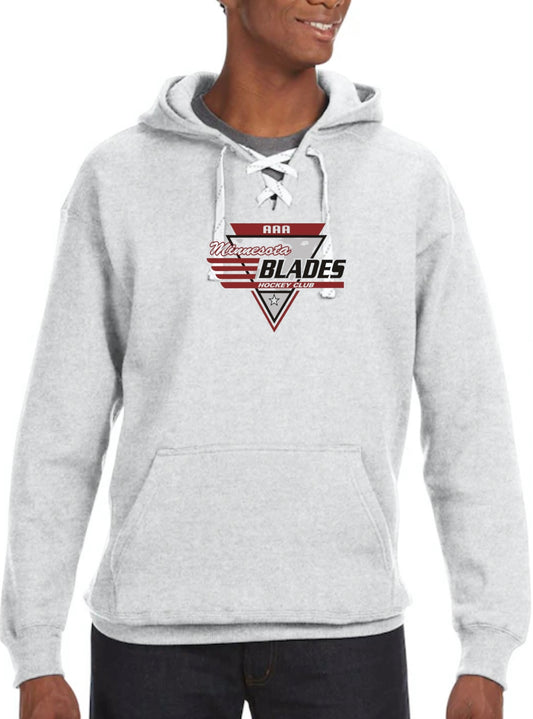 Blades Hockey Lace Up Hoodie