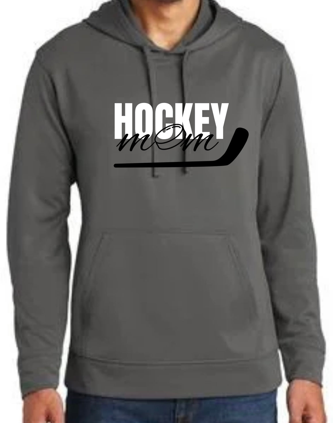 Hockey Mom Dry Fit Hoodie